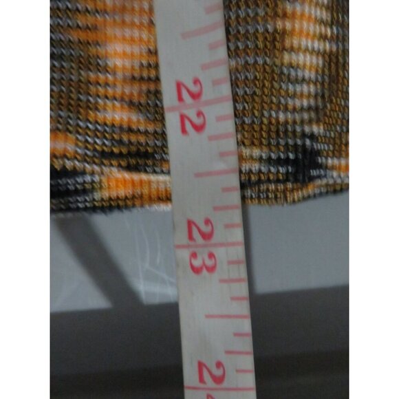 Michael Kors Cropped Space Dyed Top in  yellow size Small - Picture 6 of 6